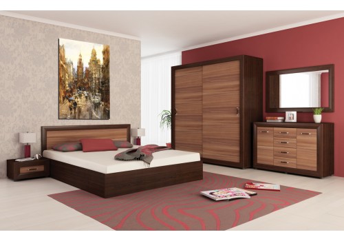 Set dormitor Bolero - wenge si Merano - Comparare Produse