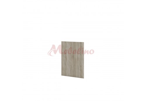 Modul inferior S - 46 panou final - Module City - alb si Sonoma inchis