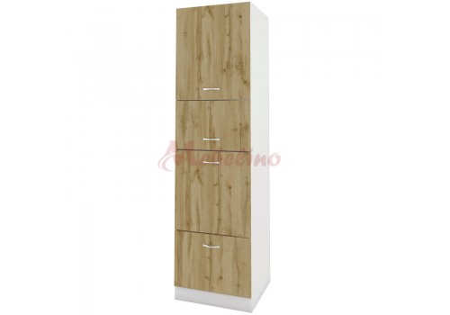 Dulap tip coloana BDD 145 cu trei usi - Bucatarii