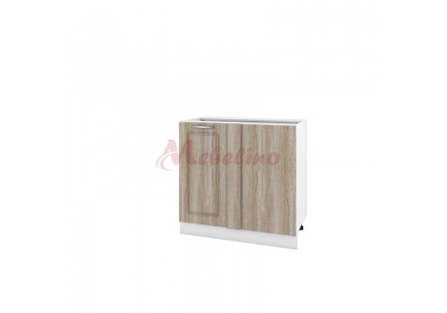 Modul inferior BF 02-42 dulap de colt cu usa si raft-Sonoma - Bucatarii