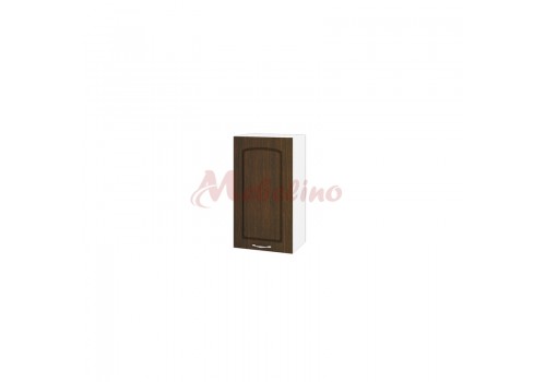 Modul superior BF 03-2  dulap cu usa si raft-Deschidere dreapta-Wenge - Bucatarii