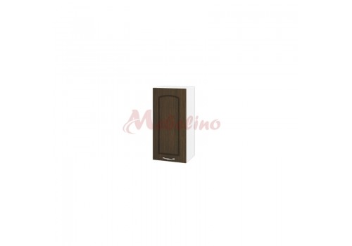 Modul superior BF 03-16  dulap cu usa si raft-Deschidere dreapta-Wenge - Bucatarii