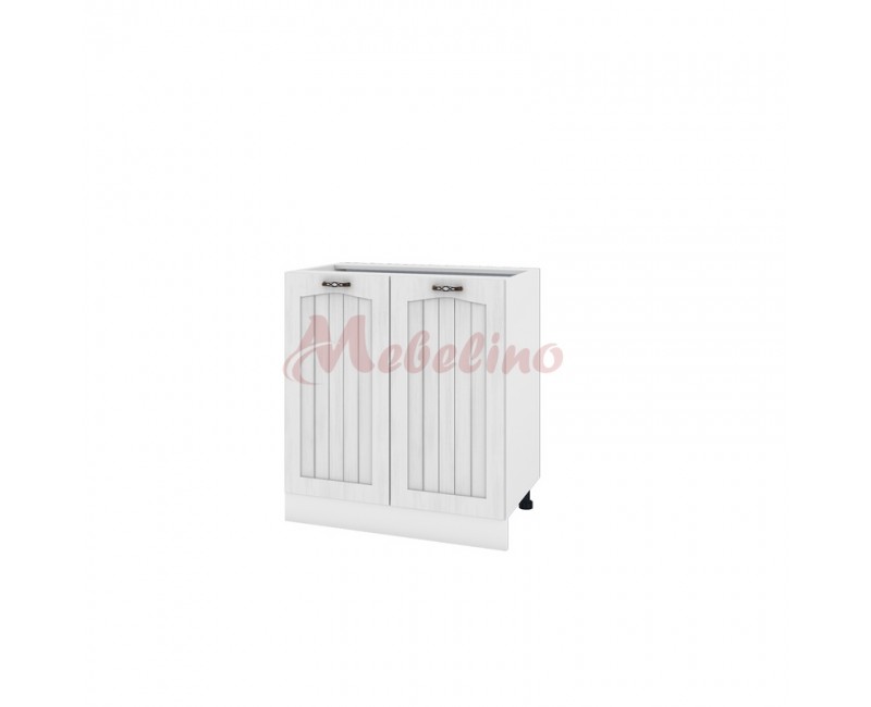 Modul inferior BF 04-23 dulap cu 2 usi si raft-Alb flader