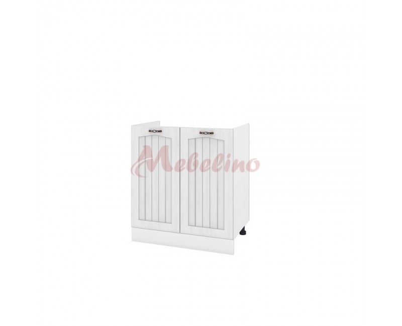 Modul inferior BF 04-30 dulap pentru chiuveta cu bordura -Alb flader