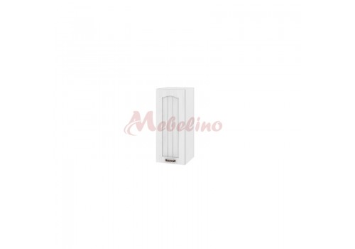 Modul superior BF 04-51 dulap cu usa si raft-deschidere stanga-Alb flader - Bucatarii