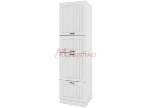 Modul tip coloana BF 04-48 cu 4 usi-deschidere dreapta-Alb flader - Bucatarii