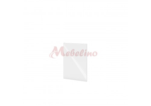 Modul inferior F 05-46 panou final-Alb lucios - Bucatarii