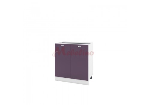 Modul inferior BF 06-23 dulap cu doua usi si raft-Lila mat - Comparare Produse