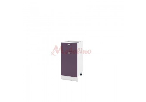 Modul inferior BF 06-24 dulap cu usa , sertar si raft -Lila mat - Comparare Produse