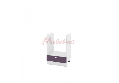 Modul inferior BF 06-36 corp pentru cuptor cu sertar-Lila mat - Bucatarii