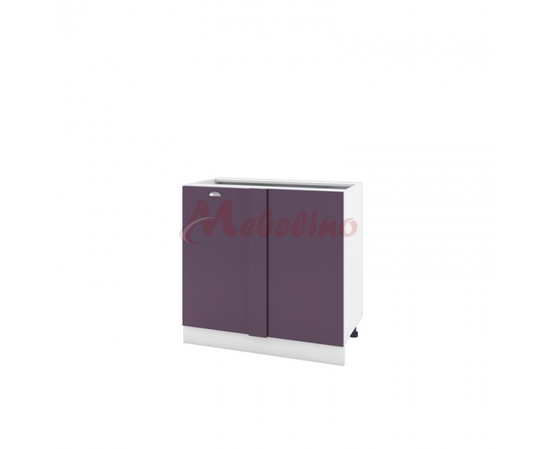 Modul inferior BF 06-42 dulap de colt cu usa si raft-Lila mat