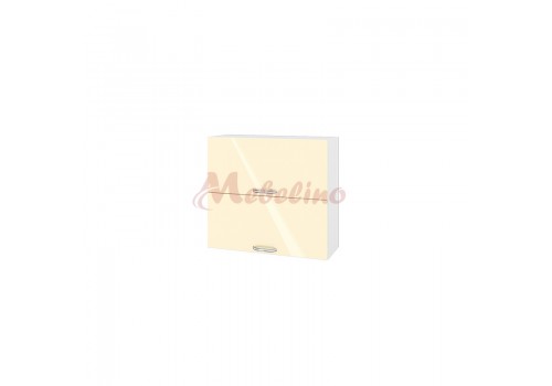Modul superior BF 05-12 dulap cu doua usi orizontale-Crem lucios - Module BF-05-02