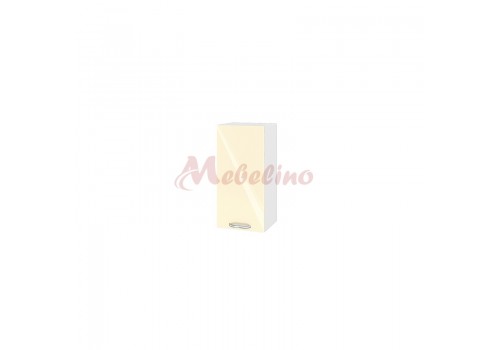 Modul superior BF 05-16 dulap cu usa si raft-Crem lucios - Module BF-05-02