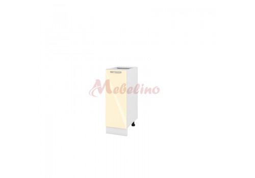 Modul inferior BF 05-20 dulap cu usa si raft-Crem lucios - Module BF-05-02