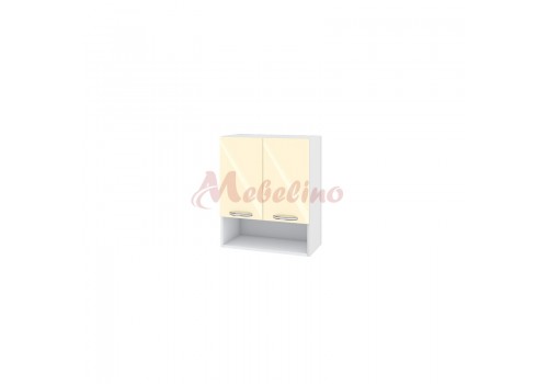 Modul superior BF 05-7 dulap cu nisa si doua usi cu raft-Crem lucios - Module BF-05-02