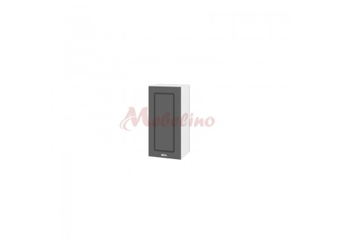 Modul superior BF 06-16 dulap cu usa si raft-Ciment mat - Bucatarii
