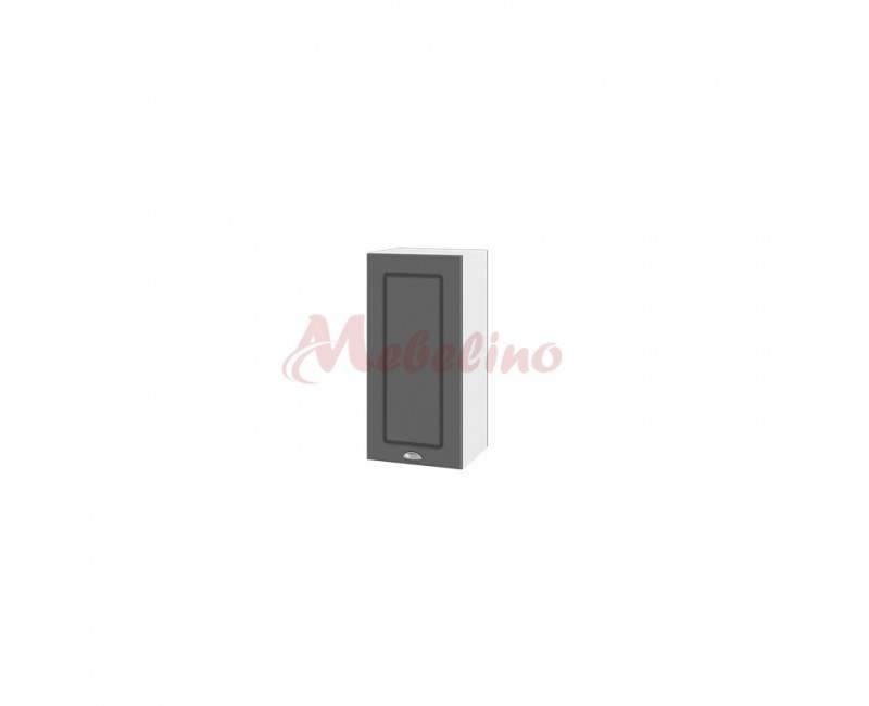 Modul superior BF 06-16 dulap cu usa si raft-Ciment mat