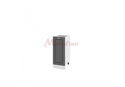 Modul inferior BF 06-40 dulap cu usa si raft-Ciment mat - Bucatarii