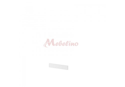 Modul inferior  V 34 plinta - Module City - alb si Sonoma inchis