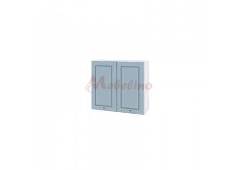 Modul superior BF 06-4 dulap cu 2 usi si raft-Denim mat - Bucatarii