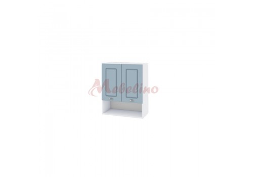 Modul superior BF 06-7 dulap cu nisa, 2 usi si raft-Denim mat - Bucatarii