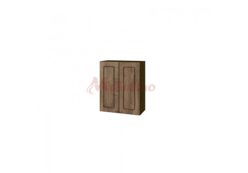 Modul superior BF06-3 dulap cu 2 usi si raft-Stejar natural - Bucatarii