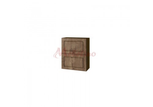 Modul superior BF 06-11 dulap cu 2 usi orizontale-Stejar natural - Bucatarii