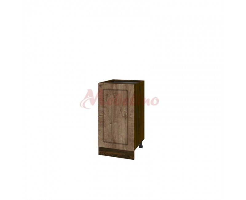 Modul inferior BF 06-28 dulap cu usa si raft-Stejar natural