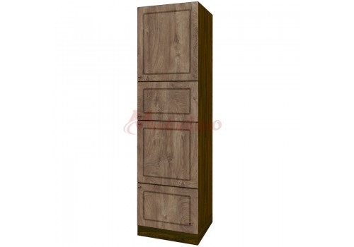 Modul tip coloana BF 06-48 cu 4 usi-Stejar natural - Bucatarii