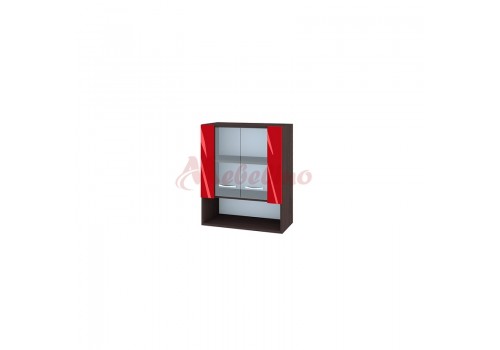 Modul superior BC -9 dulap cu nisa,2 usi tip vitrina si raft - Bucatarii