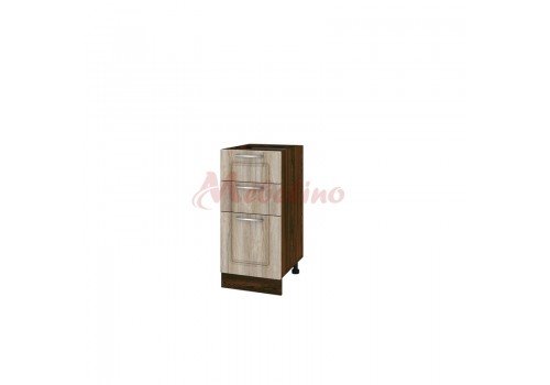Modul inferior BF 02-27 dulap cu 2 sertare si usa-deschidere dreapta-Sonoma - Comparare Produse