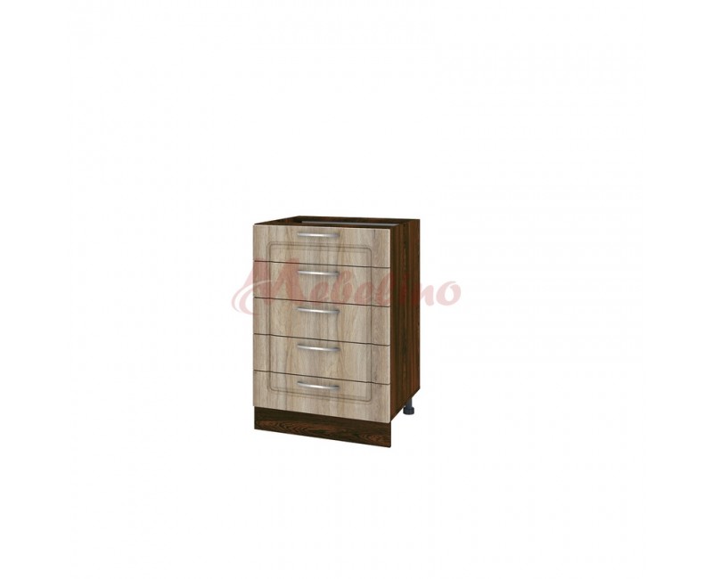 Modul inferior BF 02-29 dulap cu 5 sertare-Sonoma