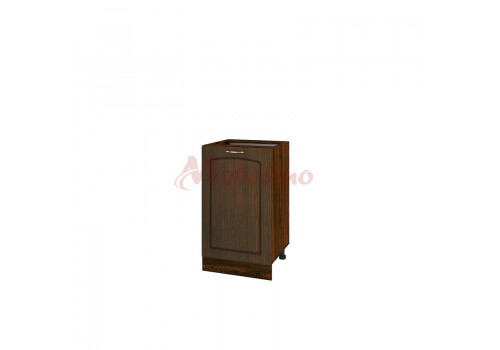 Modul inferior BF 03-93   dulap cu usa si raft-Deschidere stanga-Wenge - Bucatarii