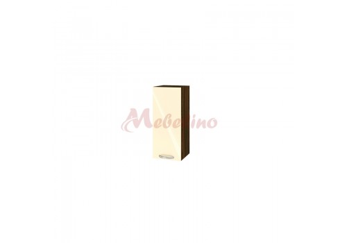 Modul superior BF 05-1 dulap cu usa si raft-Crem lucios - Module VF-05-02