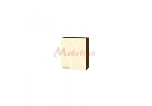 Modul superior BF 05-17 dulap de colt cu usa si raft-Crem lucios - Module VF-05-02