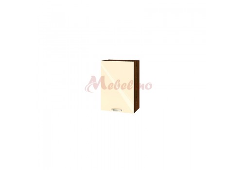 Modul superior BF 05-18 dulap cu usa si raft-Crem lucios - Module VF-05-02