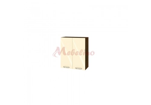 Modul superior BF 05-3 dulap cu doua usi si raft-Crem lucios - Module VF-05-02