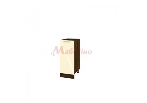 Modul inferior BF 05-40 dulap cu usa si raft-Crem lucios - Module VF-05-02