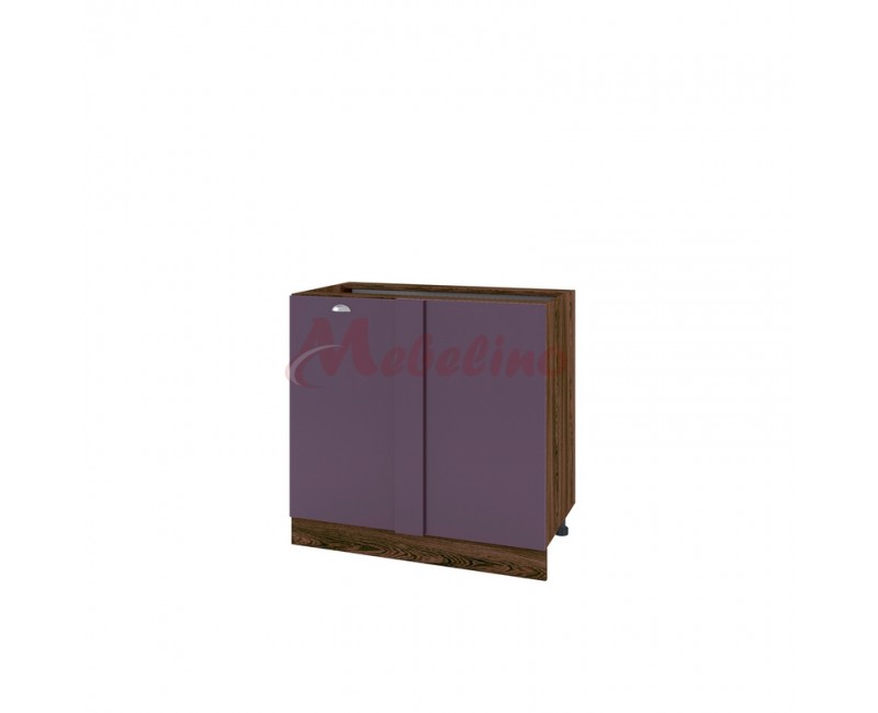 Modul inferior BF 05-42 dulap de colt cu usa si raft-Lila mat