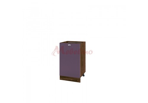 Modul inferior BF 05-43 dulap cu usa si raft-Lila mat - Bucatarii
