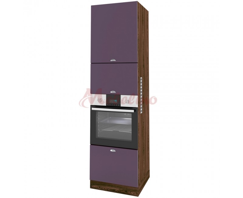 Dulap tip coloana BF 05-45 cu 4 usi-Lila mat