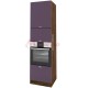 Dulap tip coloana BF 05-45 cu 4 usi-Lila mat