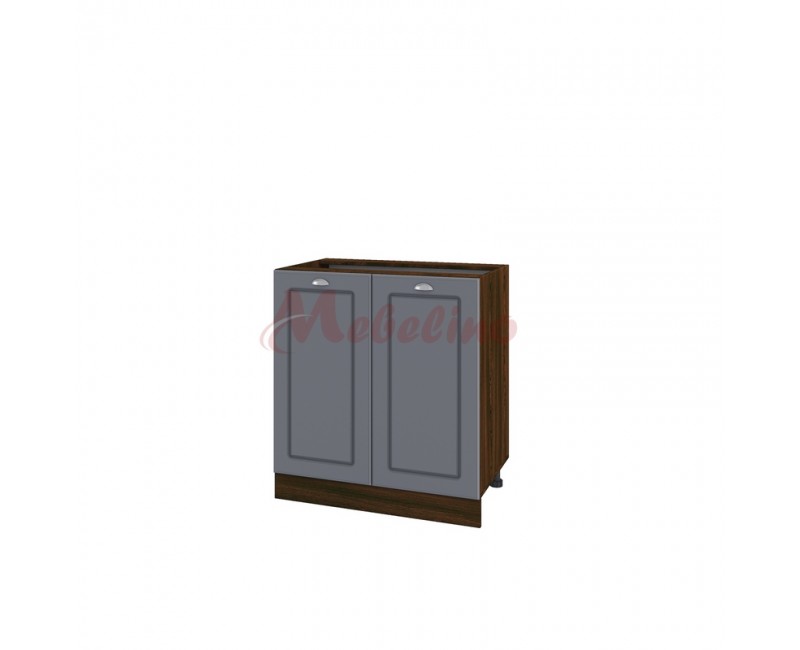 Modul inferior BF 06-23 dulap cu doua usi si raft-Ciment mat