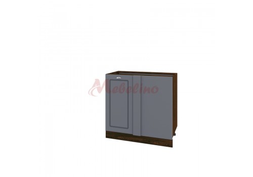 Modul inferior BF 06-42 dulap de colt cu usa si raft-Ciment mat - Bucatarii
