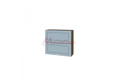 Modul superior BF 06-12 dulap cu 2 usi orizontale-Denim mat - Bucatarii
