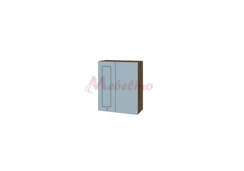 Modul superior BF 06-17 dulap de colt cu usa si raft-Denim mat - Bucatarii