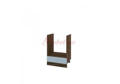 Modul inferior BF 06-36 corp pentru cuptor cu sertar-Denim mat - Bucatarii