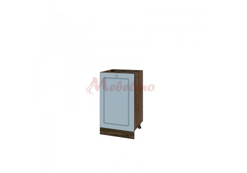 Modul inferior BF 06-43 dulap cu usa si raft-Denim mat - Bucatarii