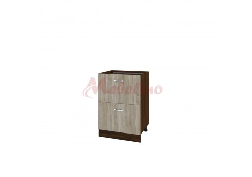 Modul inferior VS 44 dulap cu doua sertare - Bucatarii