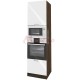 Dulap tip coloana BF 05-48 cu 4 usi-Alb lucios